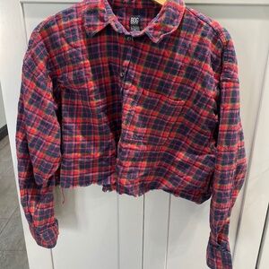 BDG flannel crop